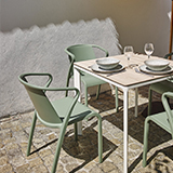 Plastic chairs