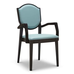 The collection with upholstered Blason arms