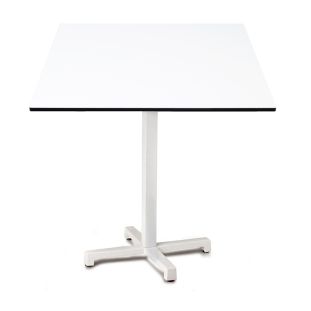Neo white compact tabletop 70x70cm