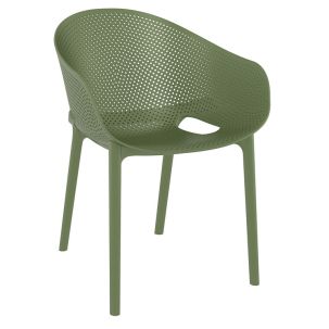 Sky Pro armchair- olive green