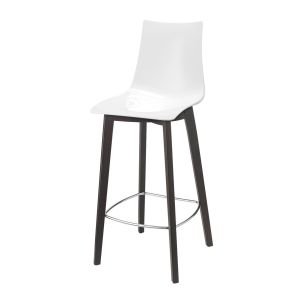 Natural Zebra bar stool