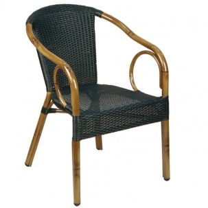 Costa rattan chair round