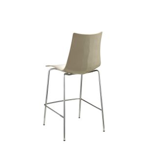 Bar stool Zebra Bicolor h65